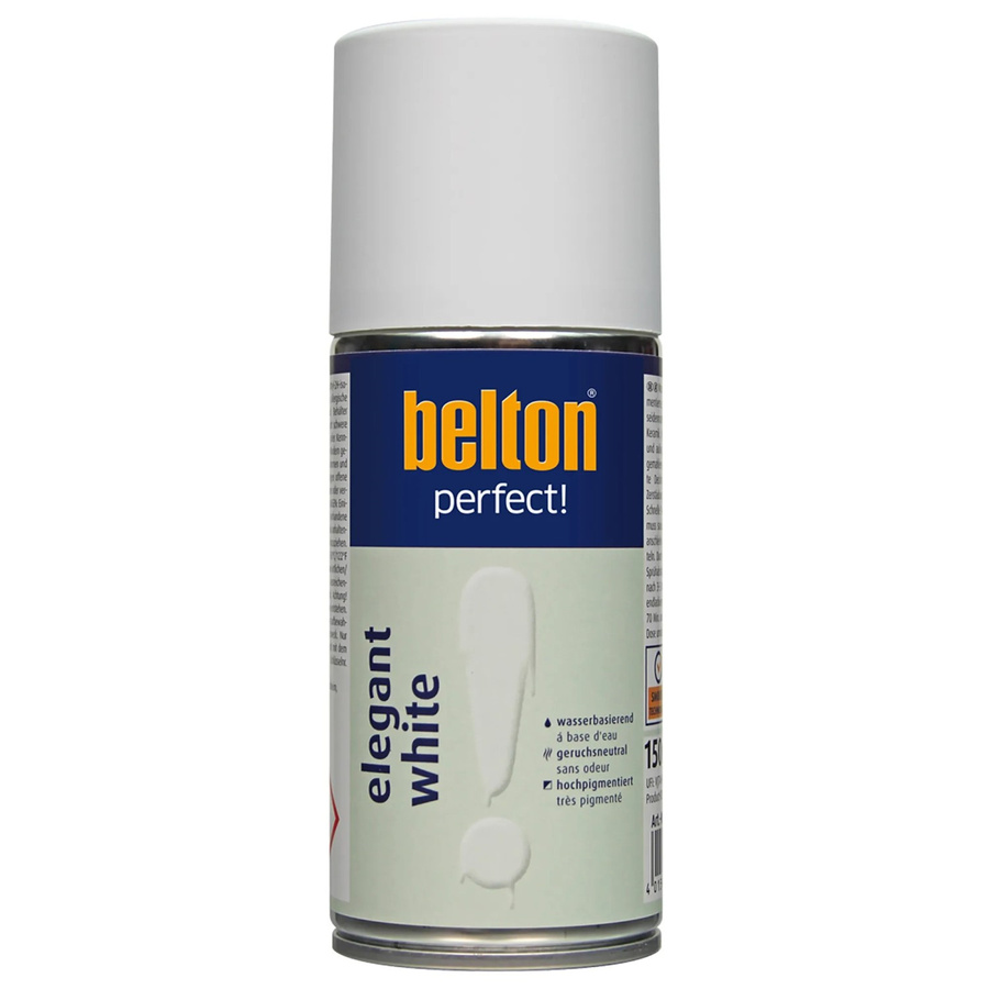 belton Buntlack Perfect Elegant White Wasserbasierter Holzlack Seidenmatt 150 ml - Bild 2