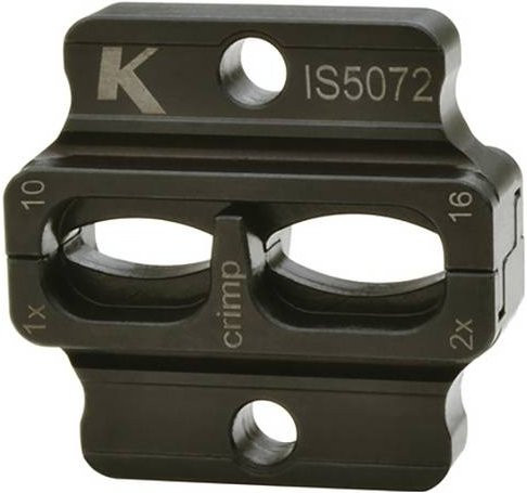 Klauke IS5072 Presseinsatz für 10 bis 16mm² in Schwarz - Bild 1