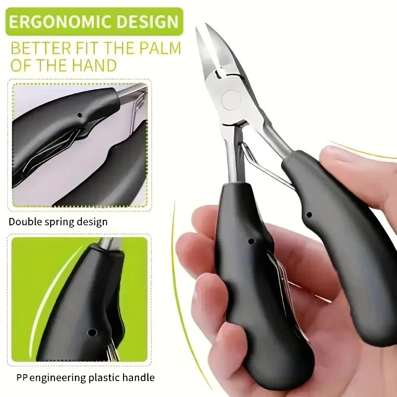 Schneider Zehennagelknipser, C663-black, Glänzend, Unisex - Bild 3