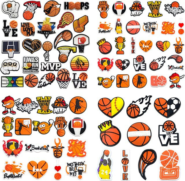 Hot Toys Basketball-Serie Schuh-Charms Pins - Bild 1