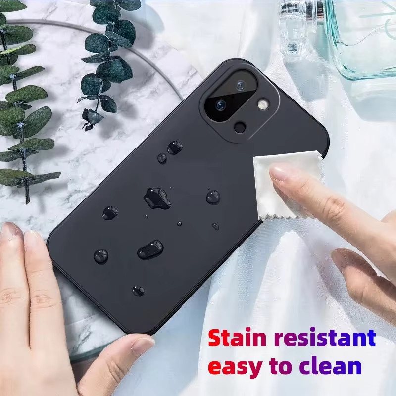 Stoßfeste Schutzhülle aus Flüssigsilikon für OnePlus 15 in Grün oder Schwarz - Bild 4