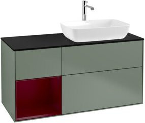 V&B Waschtischunterschrank Finion in Lackausführung, Breite: 120 cm, Tiefe: 50,1 cm, Höhe: 50,1 cm - Bild 1
