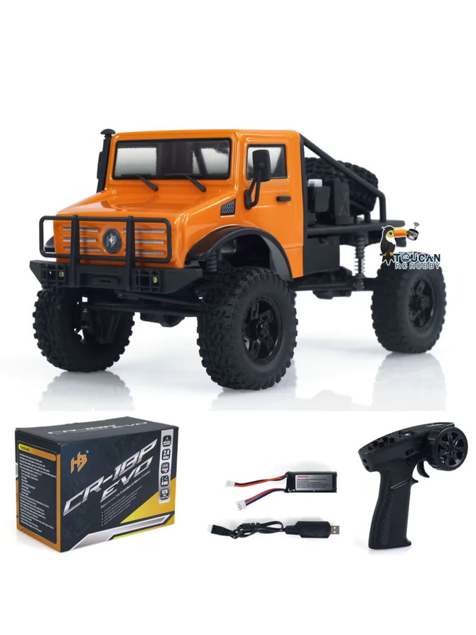HobbyPlus CR18P RC Geländewagen, 1/18, 4WD Crawler-Auto - Bild 6