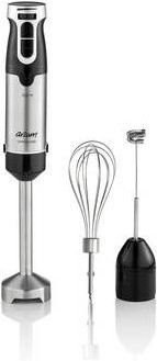 Arzum AR1160 Stabmixer mit 1000W Leistung und stufenloser Geschwindigkeitseinstellung in Schwarz und Silber aus Edelstahl - Bild 1