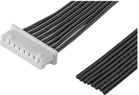 Molex Buchsengehäuse-Kabel 218112-0802 in Weiß - Bild 1