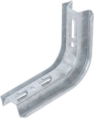 OBO Bettermann Wand- und Stielausleger aus Metall in Silber, B: 145 mm, T: 145 mm - Bild 1