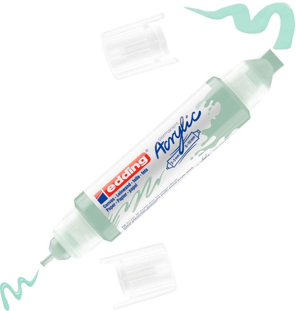 edding 5400 Acryl 3D Double Liner in Mild-Mint Grün - Bild 1