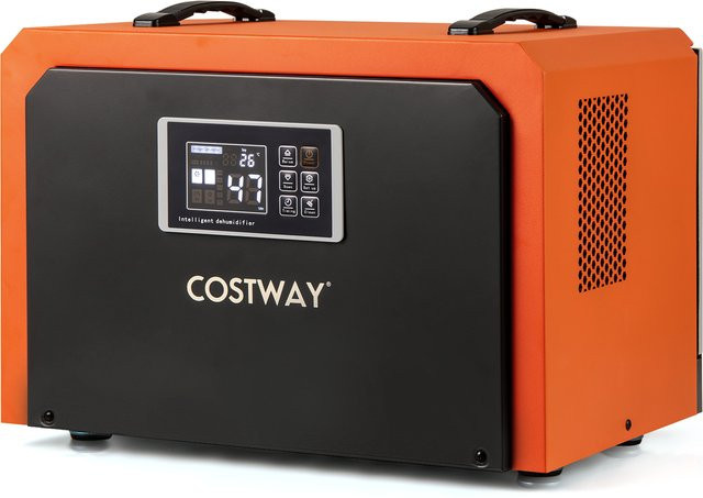 GOFLAME Kommerzieller Baustellentrockner und Industrieller Luftentfeuchter, Orange, 60 L/Tag - Bild 1