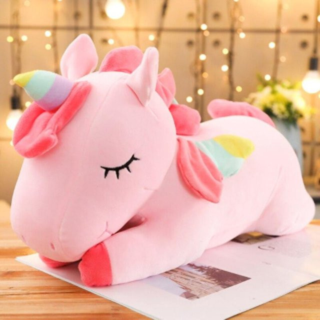Kawaii Pferd Plüschtier, rosa, ab 12 Jahren - Bild 1