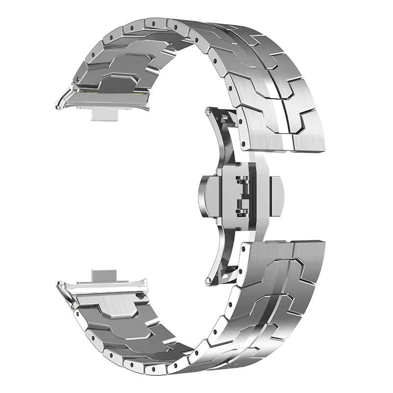 Uhrenarmband Edelstahl, Silber, Unisex - Bild 3