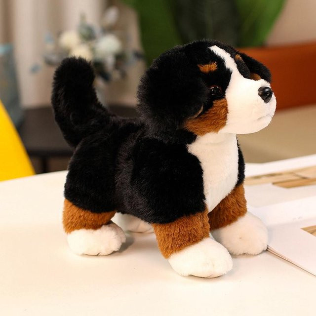 Berner Sennenhund Plüschtier, Weiß, ab 14 Jahren - Bild 1