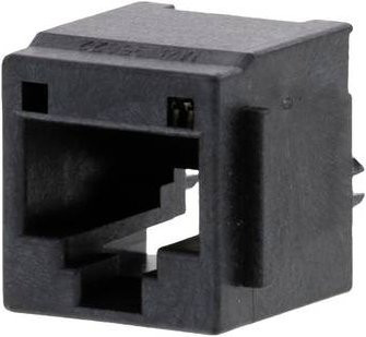 Molex Cat 3 Mod Jack/Plug 955222887 Buchse Schwarz - Bild 1