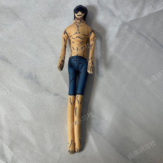 Yiran toy Chainsaw Man Kettensägenmann Denji Power Makima Plüschpuppe, zweiseitig wendbares Gesicht, ab 18 Jahre - Bild 1