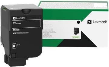 Lexmark Original Tonerpatrone LCCP LRP in Schwarz für Lexmark CS730de, CS735de, CX730de, CX735adse (71C20K0) - Bild 1