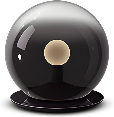 Occhio Luna Basso LED-Tischleuchte Phantom in Schwarz mit dimmbarer x-tra warmem Licht (2200K - 3500K) - Bild 1