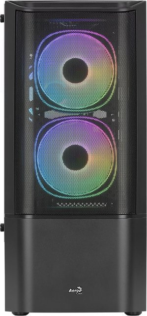 AeroCool Quantum Mesh v3 Midi Tower Gehäuse in Schwarz - Bild 1
