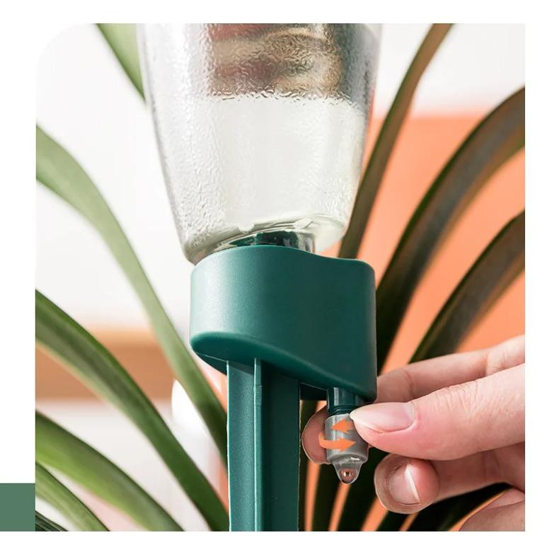 Automatischer Bewässerer für Haushalt und Garten mit Tropfbewässerung und Timing-Funktion, transparent, Kunststoff - Bild 5