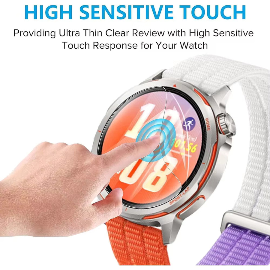 Displayschutzfolie Huawei Watch GT Runner 2, transparent, TPU-Hydrogel - Bild 2