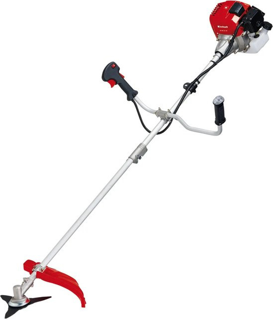 Einhell Benzin-Sense GC-BC 52 I AS Rasentrimmer in Rot mit 3-Zahn-Messer und Doppel-Fadenspule mit Tipp-Automatik - Bild 1