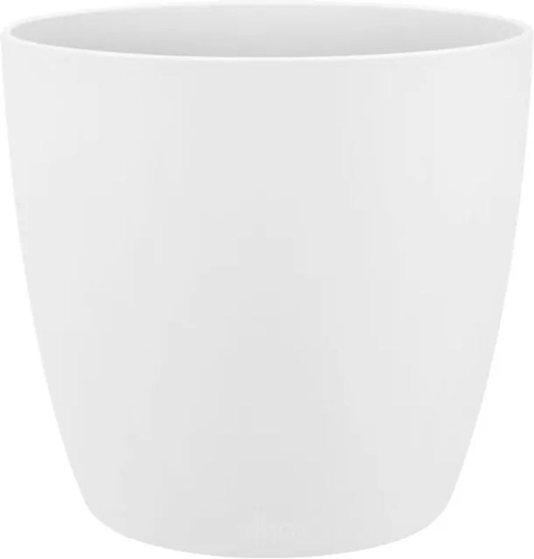 Elho Brussels Rund Mini 9.5 Blumentopf für Innen, Weiß, Durchmesser: 10.0 cm, Höhe: 8.9 cm - Bild 1