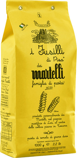Martelli Fusilli di Pisa Hartweizen 1000 g - Bild 1