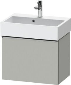 Duravit Waschtischunterschrank D-Neo Compact in Grau, B/T/H: 58,4 x 37,2 x 44 cm - Bild 1