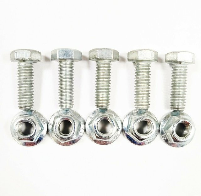 Honda Scherstift-Set 90119-V45-A00 aus verzinktem Stahl in Silber für Auger HSS724A, HSS928A und HSS1332A Gartenwerkzeugteile - Bild 1