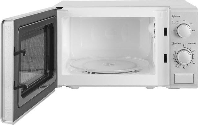Exquisit Solo-Mikrowelle MW900-030 in Silber - Bild 1