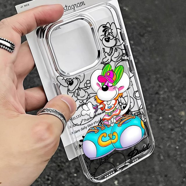 Handyhülle mit Cartoon Diddls Mäuse Motiv für Samsung Galaxy A-Serie (A14, A15, A16, A24, A25, A26, A32, A33, A34, A35, A36, A43, A53, A54, A55, A56, A57, A73) in Multicolour - Bild 1