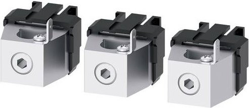 Siemens Rundleiteranschlussklemme 3VA9233-0JK11 in Silber - Bild 1