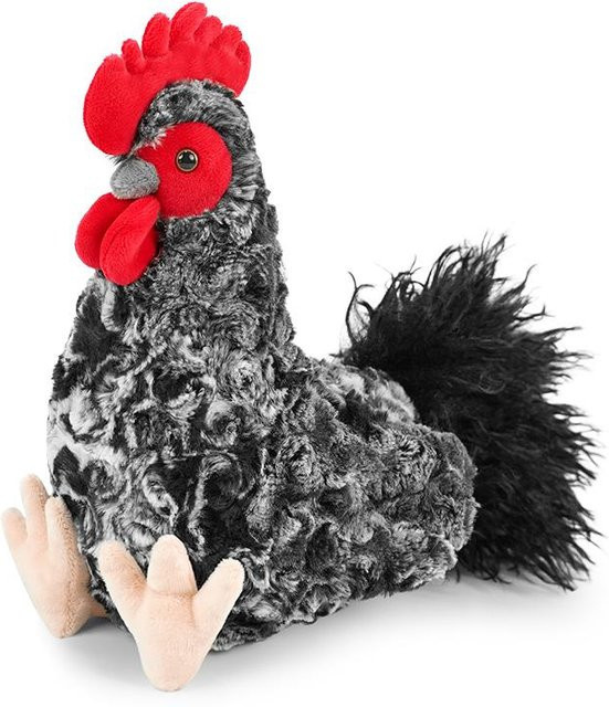 Hühner-Plüschpuppe, Hahn Henne Tier Stofftier, 22cm, ab 14 Jahre - Bild 1