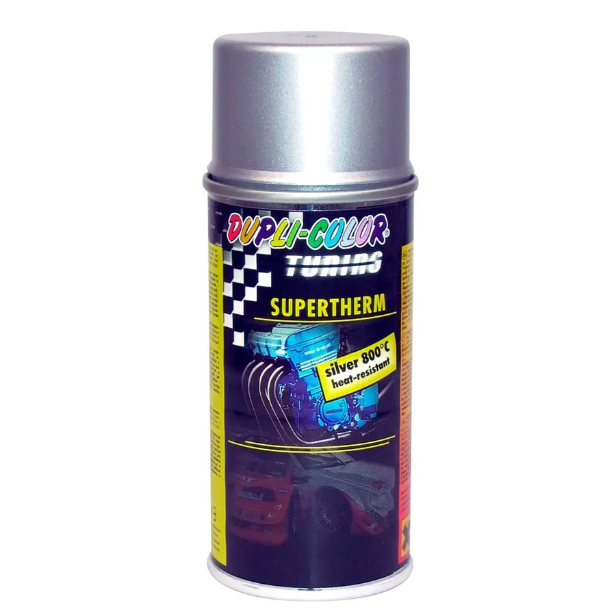 Dupli-Color Lackspray Tuning Supertherm 800 °C in Silber, 150 ml - Bild 2