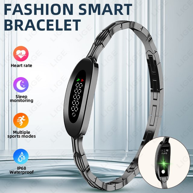 LIGE Smart-Armband für Damen mit Herzfrequenzmessung und Schlafmonitor als Fitness-Tracker - Bild 1