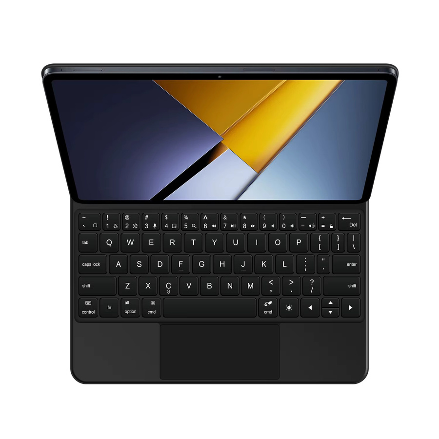 Magnetische Smart Case Tastatur für Xiaomi POCO Pad X1 und Mi Pad 7 Pro 8 Pro 11,2 Zoll Multi-Touch Tastaturabdeckung in Schwarz oder Weiß - Bild 2