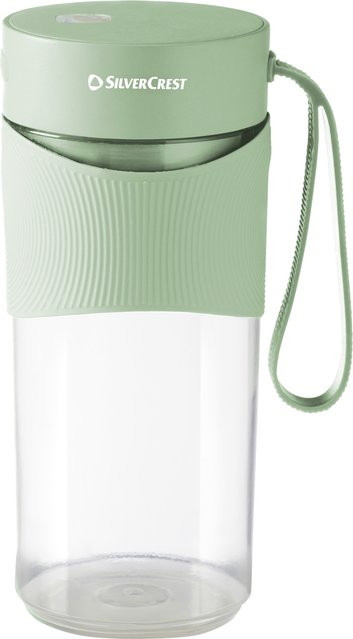 SILVERCREST Smoothie Maker Kunststoff mit Akku SSMA 67 C3 / SOSMA 67 C3 in Mint/Grün - Bild 1