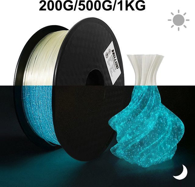 3D Maliang PLA Filament 1,75mm für FDM 3D-Druck in Leuchtend Blau und Grün - Bild 1