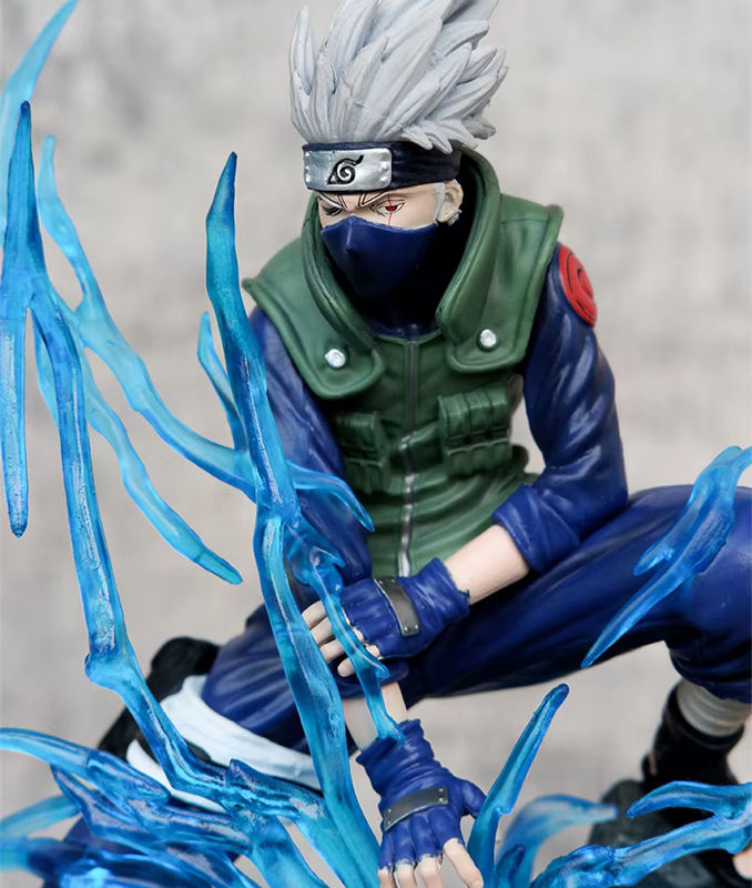 Bandai Anime Hatake Kakashi Chidori Ver. GK Action Figure aus PVC, mehrfarbiges Sammlerstück Modell für Kinder - Bild 6