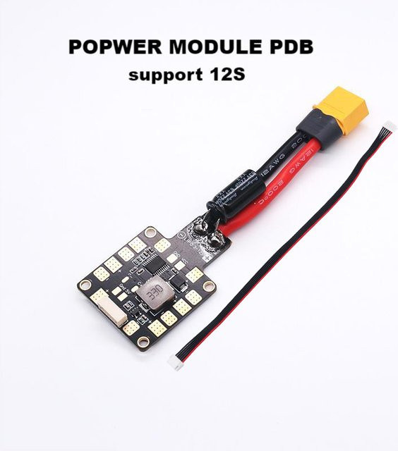 RCTOSKY Pm02 v2.0 Leistungsmodul 12s für Pixhawk 6 C2.4.8 PX4 Ardupilot in Schwarz - Bild 1