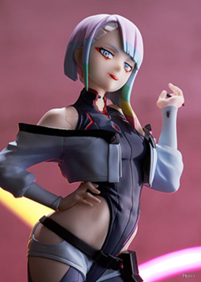 Bandai Cyberpunk Edgerunners Lucy Anime Figur aus PVC, Multicolor, Höhe: 18 cm - Bild 4