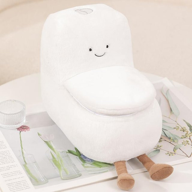 Yiran Health & Beauty Kawaii Toiletten-Plüschtier, Stoffpuppe, ab 14 Jahren - Bild 1