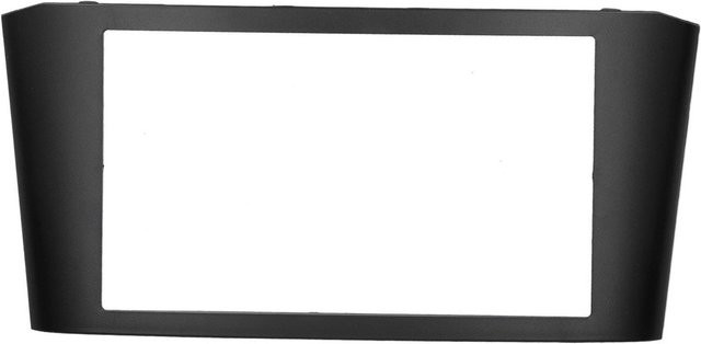 Koogeelife 2-DIN Autoradio Einbaurahmen für DVD und Navigation passend für Avensis 2002-2008 in Grau - Bild 1