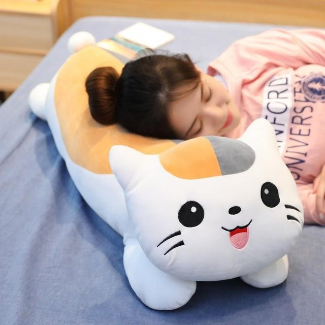 Natsume Yuujinchou Nyanko Sensei Katze Plüschpuppe 70cm - Bild 1
