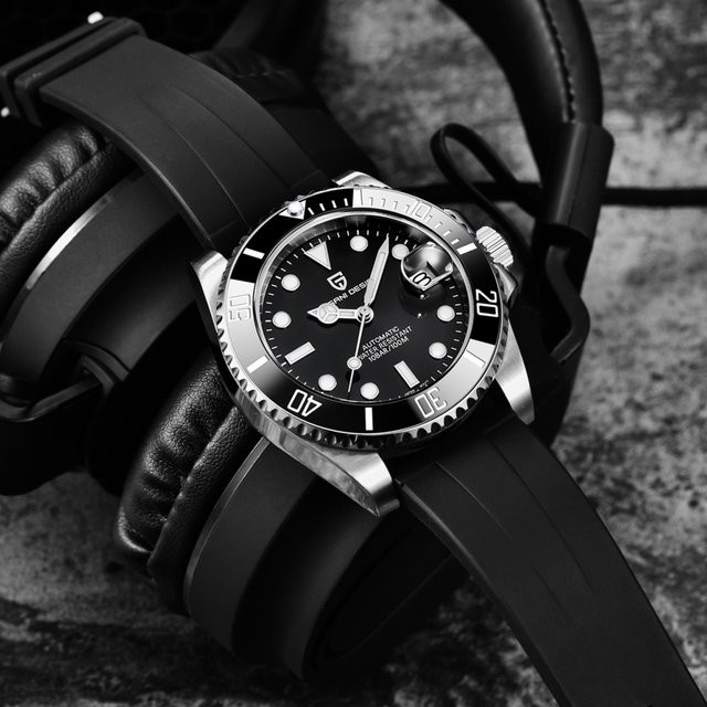 PAGANI Design Automatik-Armbanduhr, Edelstahl, Saphirglas, 40 mm, Herren - Bild 1