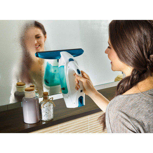 Leifheit Dry & Clean Fenstersauger in Türkis und Weiß mit 0,1 l Behältervolumen - Bild 4