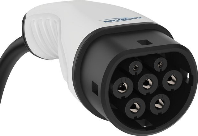 Ansmann eMobility Typ2 Autoladekabel 11kW, 3-phasig, Länge: 5 m, anthrazit-blau-weiß - Bild 2