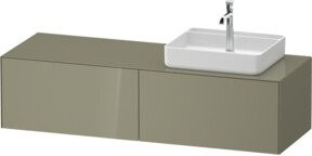 Duravit Waschtischunterschrank White Tulip in White, Breite: 160 cm, Tiefe: 55 cm, Höhe: 40,8 cm - Bild 1