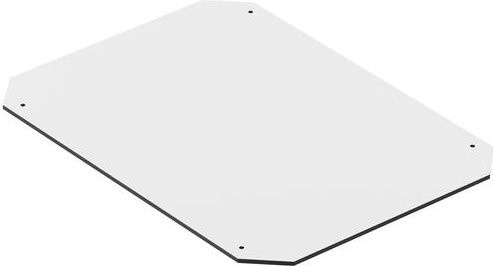 Spelsberg GEOS-L EPD-3040 Montageplatte aus Isolierstoff in Weiß, B: 37,6 cm, T: 27,6 cm, H: 0,4 cm - Bild 1