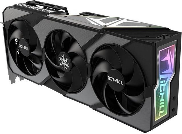 Inno3D GeForce RTX 5070 iChill X3 Grafikkarte 12 GB GDDR7 Schwarz mit HDMI und DisplayPort PCIe 5.0 - Bild 1