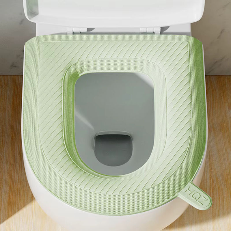 Restool Nea Toilettenbrille Bezug O-Form, wasserdicht und waschbar, Grün - Bild 2