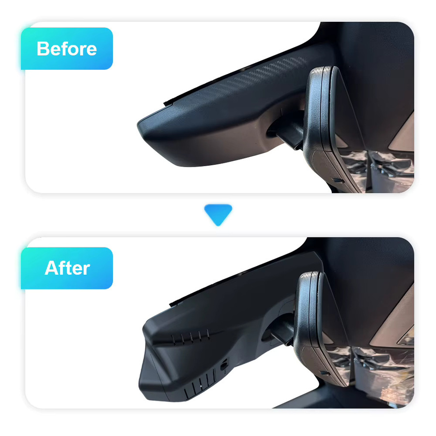 4K Dash Cam für Lexus RC RC300 RC350 RC F 2014-2025 mit WIFI App und ARB OEM Look in Schwarz - Bild 2